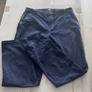 Dickies painter style work pants either white stitching